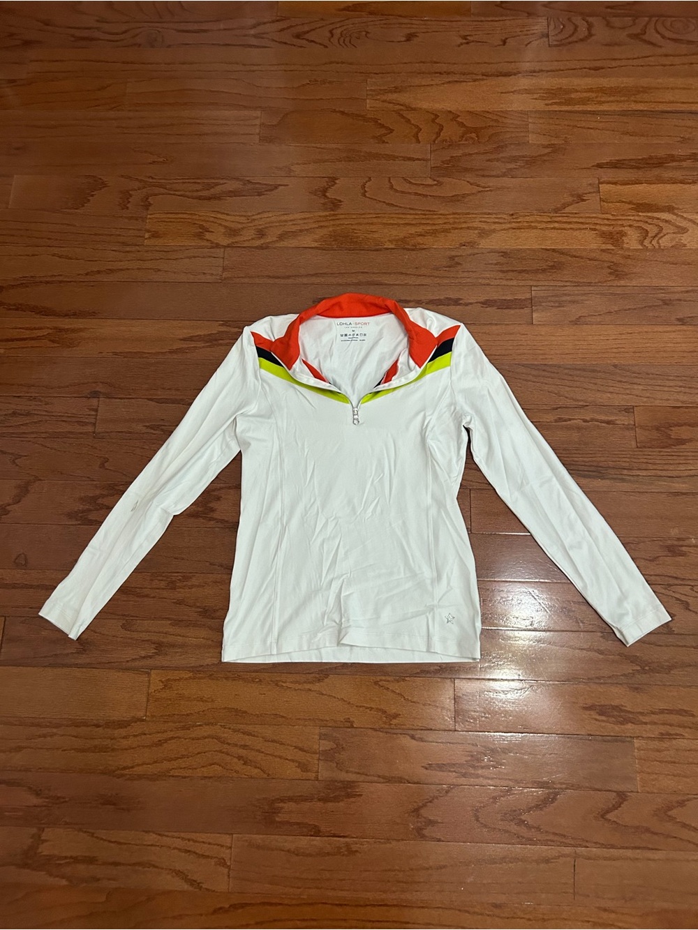 Lohla Sport Los Angeles Women's Quarter Zip Golf Pullover Medium - Picture 4 of 5